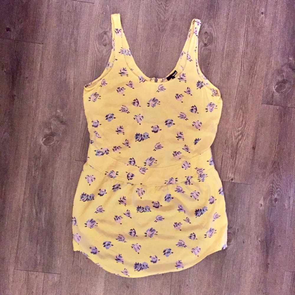 Hurley Yellow Sun Dress